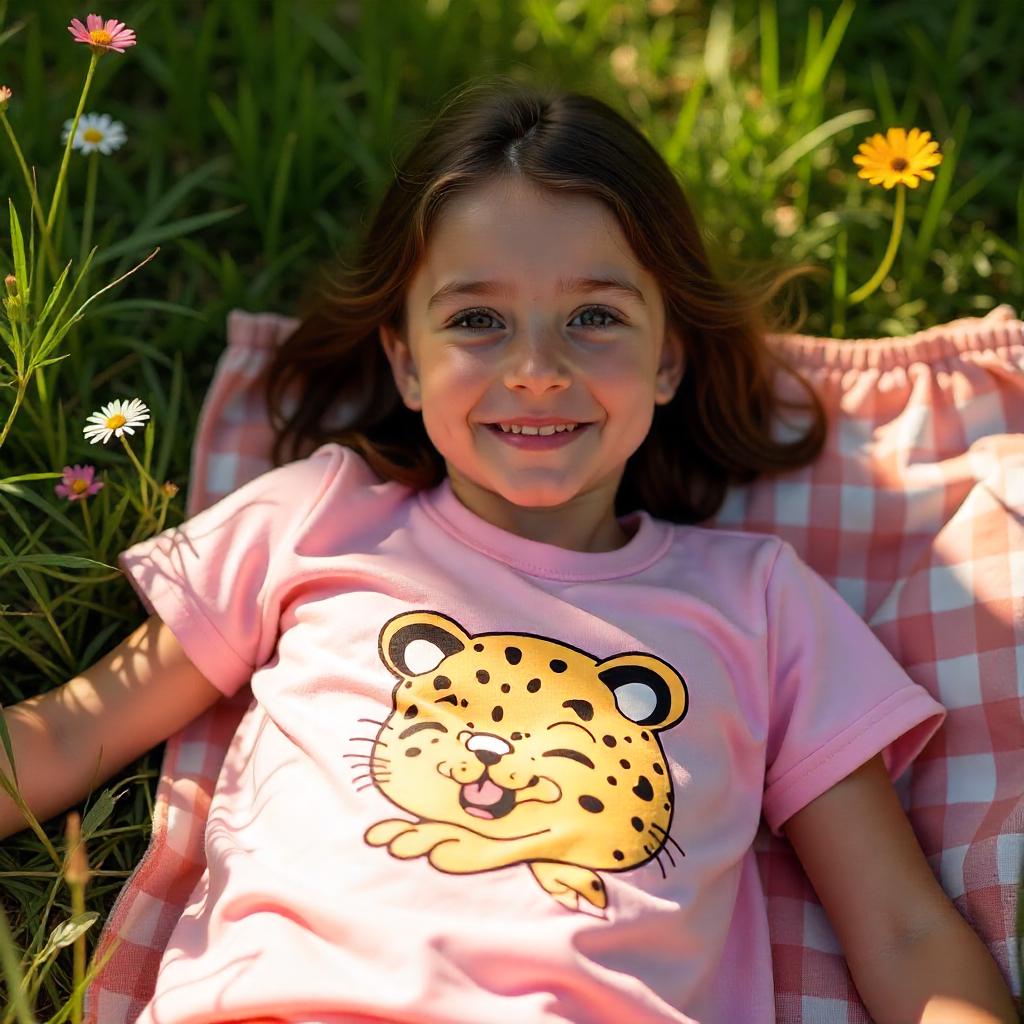 custom animal printing t shirt dor kids